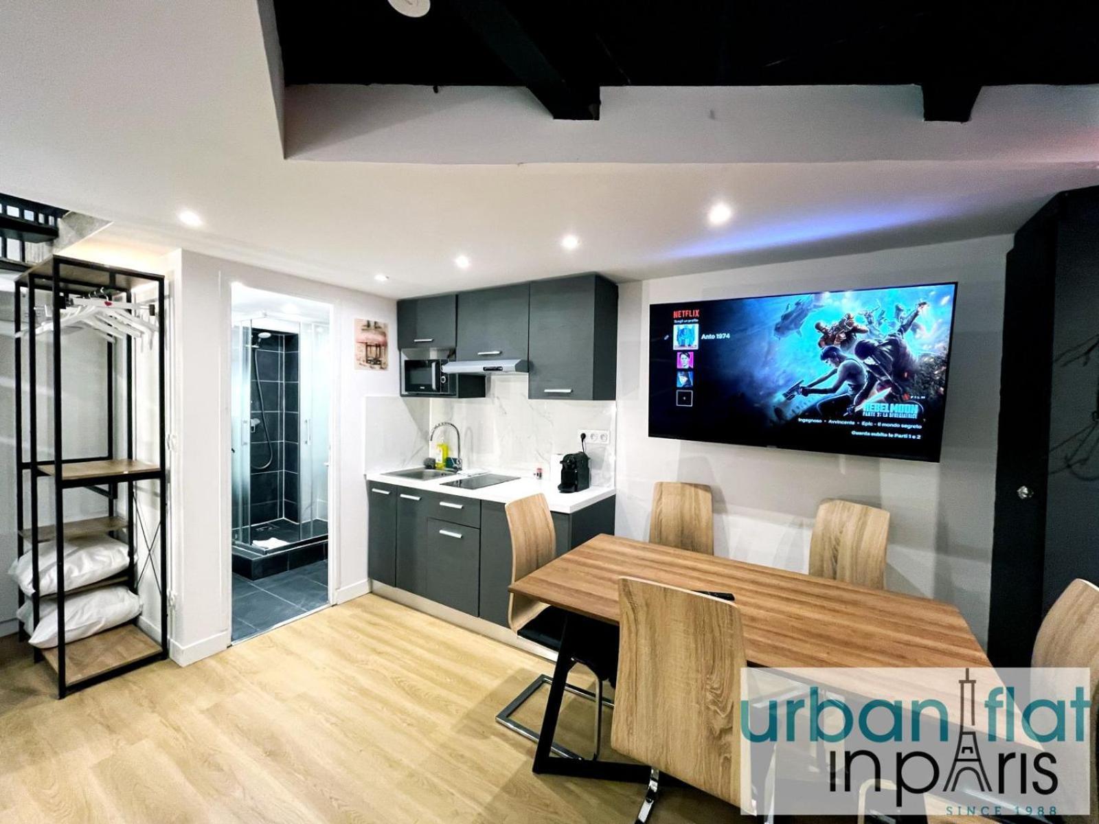 パリUrban Flat 179 - Pretty Loft Montorgueilアパートメント エクステリア 写真