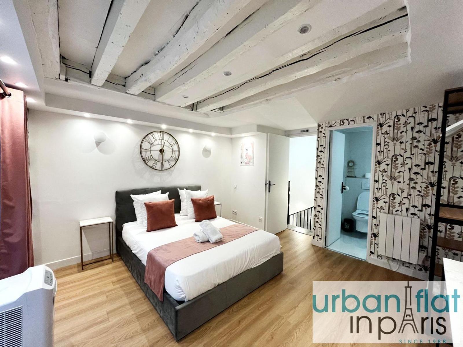 パリUrban Flat 179 - Pretty Loft Montorgueilアパートメント エクステリア 写真