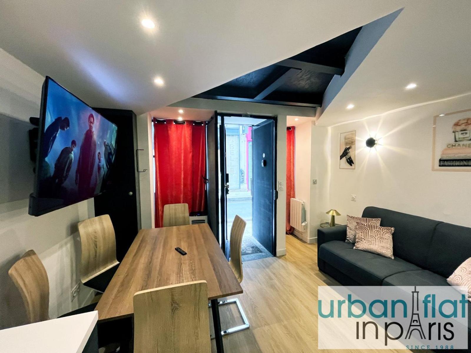 パリUrban Flat 179 - Pretty Loft Montorgueilアパートメント エクステリア 写真